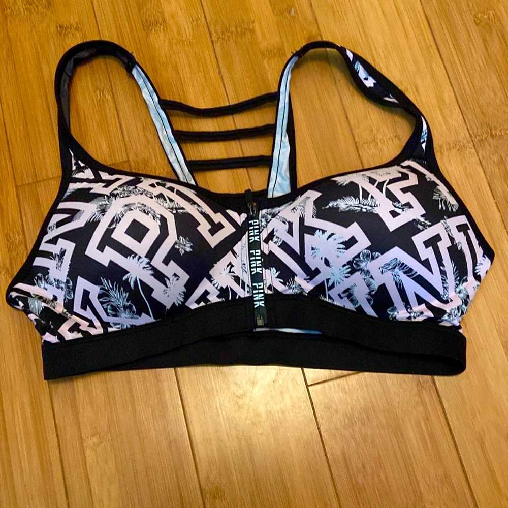 Pink Sports Bra